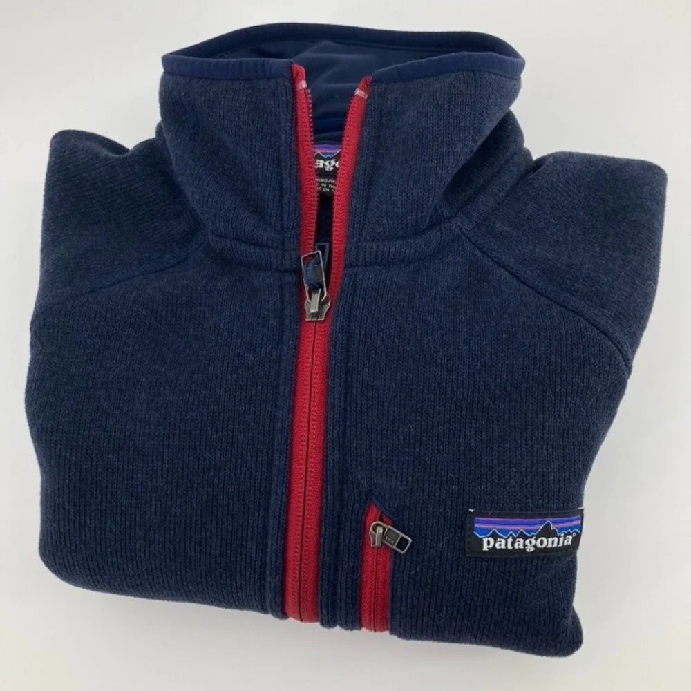 Patagonia Men S Performance Better Sweater Blue 1/4 Zip Gorpcore Pullover Fleece